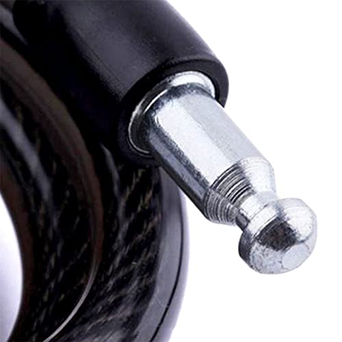 Ztgd Bicycle Lock, Wear-Resistant Anti-Theft Metal Chain Lock Sturdy Multi-Purpose Security Lock For Door Mountain Bike Black One Size #TOP3