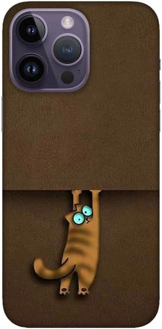 Grey Cloud India Stupid Cat Back Cover for Apple iPhone 14 Pro Max (Poly Carbonate | Multicolor)