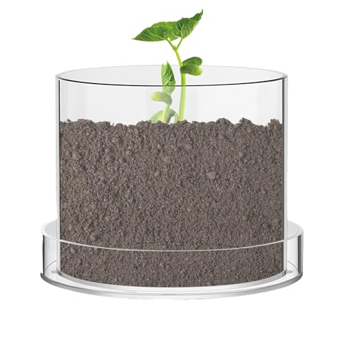 Pots de culture transparents pour éviter l'excès d'eau des fleurs - 8