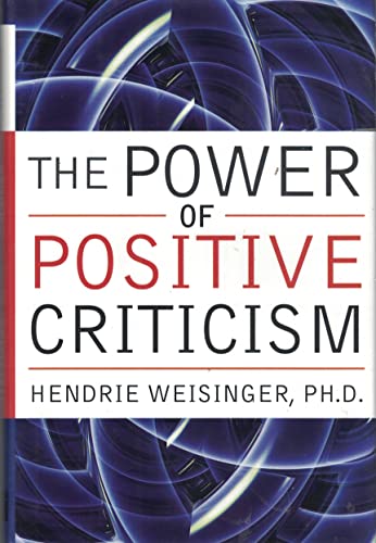 Preisvergleich Produktbild The Power Of Positive Criticism