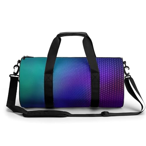 Sac de voyage vert pourpre idéal pour vos sorties week-end et sessions de gym
