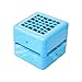 Zilosconcy Klimaanlage Mobil Tragbarer Luftkühler Desktop-Büroklimaanlage USB-Aufladung Quadrat Mini Luftkühler Leise für Schlafzimmer Wohnzimmer Büro Reise