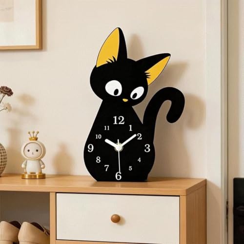 Reloj de mesa analógico sin reflejos para ver la hora en la cocina 3