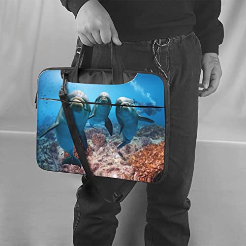 Sacoche ordinateur portable 13-14" léopard anti-rayures