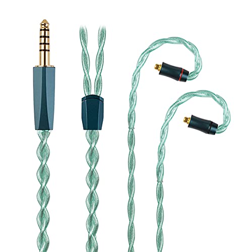 NICEHCK FourMix �C���z�����P�[�u�� �����d����+���⍇��+����+6N�핢��P������ MMCX 4.4mm�v���O �������R�l�N�^ ���E�� hi-fi�I�[�f�B�I �o�����X�����P�[�u���_�炩�� �A�b�v�O���[�h�P�[�u�� 5�� �_�炩�� 1.2m ��