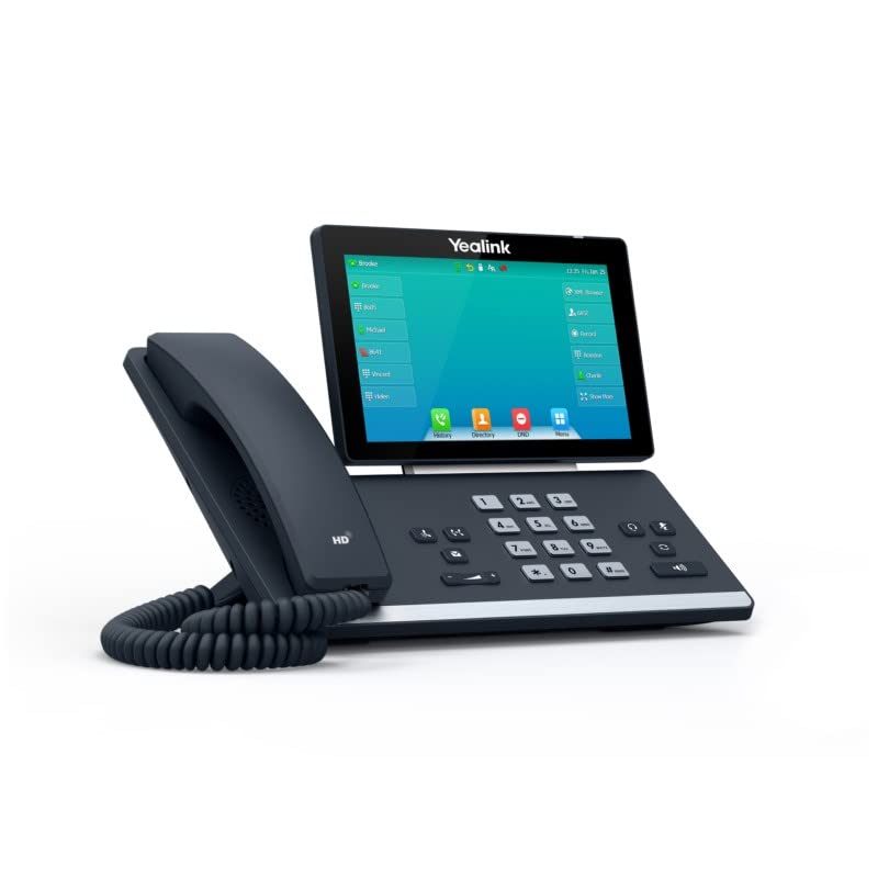 Yealink T57W IP Phone 5 Pack con adaptadores miniatura 4