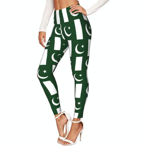 Leggings de compresión de Pakistán mujer mallas suaves elásticas cintura alta