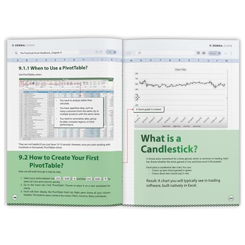 Image of The Practical Excel Handbook: Excel for Finance, Business & Data Analysis | Build Dashboards, Financial Models & Reports | Real-World Skills for Corporate Jobs | ZebraLearn