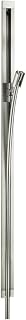 hansgrohe Wallbar Raindance S, 36" Minimalist 2-inch Modern Spray Easy Height Adjust Wallbar in Brushed Nickel, 27636820