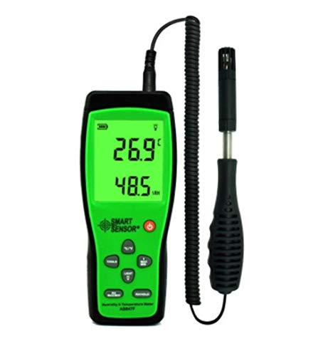 Digital Hygrometer Humidity Meter 2 in 1 LCD Display Industrial Portable Split K Type Thermocouple Temperture Humidity Monitor Gauge Sensor