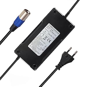 YZPOWER 54,6 V 3 A elektrische fiets voor 48 V lithium batterij oplader voor e-bike elektrische fiets skateboard fiets 13S batterij 3-pins XLR-stekker