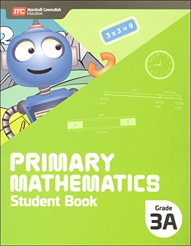NEW! Primary Mathematics Student Book 3A (Revised edition - 2022 Edition) 9789814911405