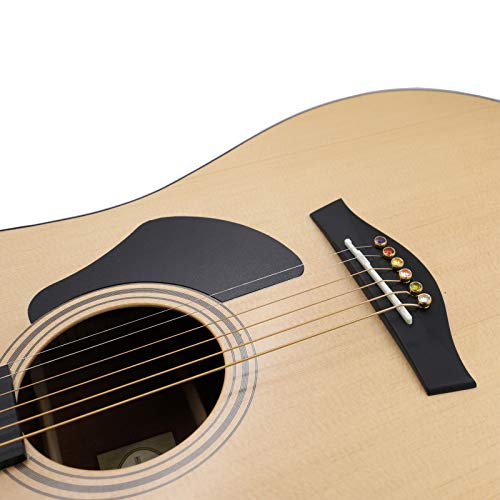 Rayzm Broches de pont de guitare, ensemble de broches d’extrémité de guitare en laiton, 6 cordes de guitare à tête de… - Les Beatles, Paul McCartney, John Lennon, RIngo Starr, George Harrison Rayzm Broches de pont de guitare, ensemble de broches d'extrémité de guitare en laiton, 6 cordes de guitare à tête de… – Image 7