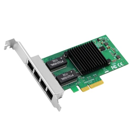 Tarjeta de Red de 4 Puertos RJ45 para Solucionar la Falta de Conexiones LAN en PC de Escritorio