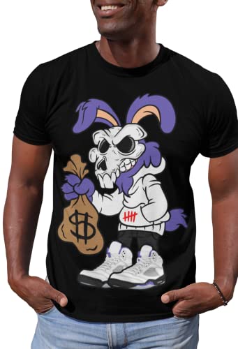 Jordan 5 Concord Goat Skull Bag Man Men's Matching T Shirt, Jordan 5 Concord Shirt to Match Gift for Jordan 5s Tee