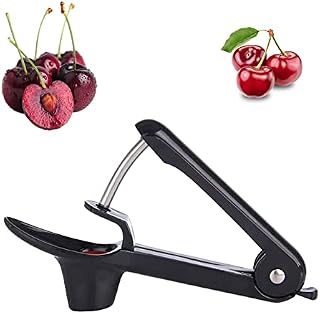 Cherry Pitter, Cherry Stoner Remover with Stainless Steel Rod, Olive Pitter, Cherry Pitter Tool, Cherry Pip Remover/Dates pitting Device, Cherry Pitter Fruit Tool
