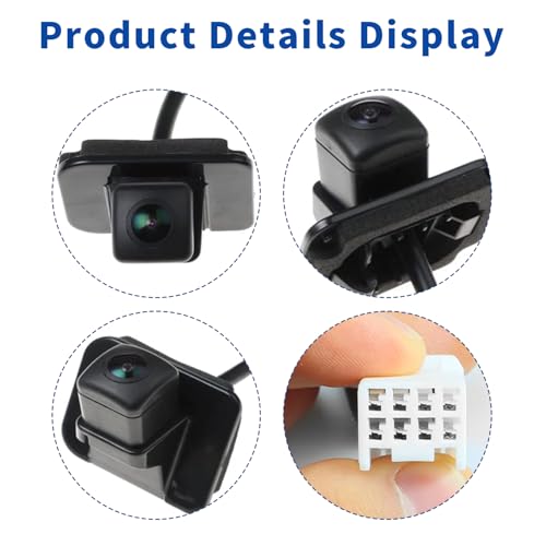 Image of Rear View Backup Camera Compatible with 2014 2015 2016 2017 Honda Accord Sedan Replaces 39530-T2A-A21 39530-T2A-A31 590-440 | HD Wide Angle Waterproof Reverse Parking Assist Camera
