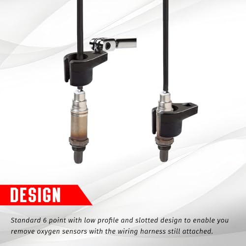 o2 sensor socket 7/8 o2 sensor socket 3/8Inch Drive by 7/8Inch (22 mm) Offset Oxygen Sensor