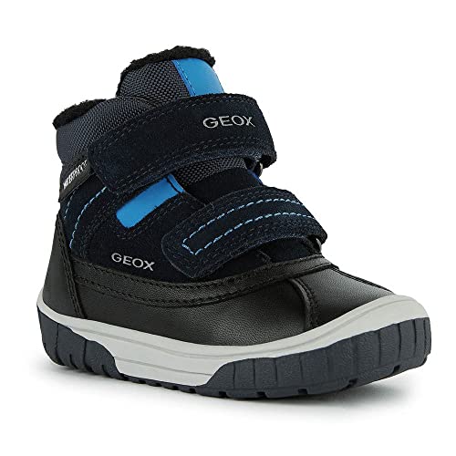 Geox B OMAR BOY WPF, Botines para Bebé-Niños, NAVY/SKY, 20 EU