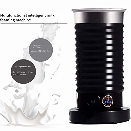 BBZZ Elektrischer Milchaufschäumer für heiße und kalte Milch, Milchaufschäumer, Latte, Cappuccino, Eiskaffee, Getränke – Bild 3
