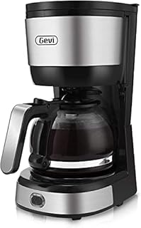 Gevi 4-Cup Coffee Maker with Auto-Shut Off, Small Drip Coffeemaker Compact Coffee Pot