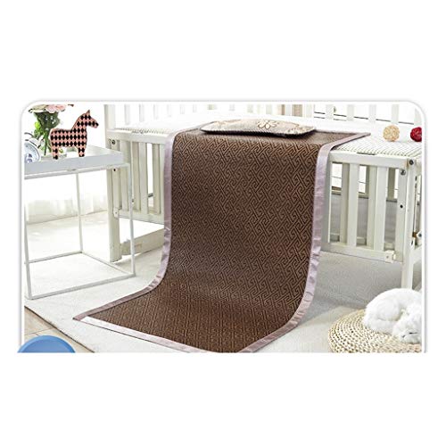 MBY Estera Dormir Verano Bambú, Bebé for Niños Doble Cara Estera Jardín De Infancia Siesta Asientos De Ratán, Puede Ser Personalizado (Size : 90×180cm)