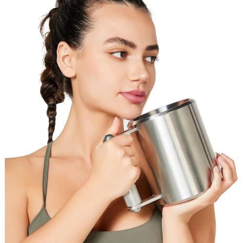 Taza Fitness con forma de Mancuerna 26LB 500ML Acero Inoxidable miniatura 6