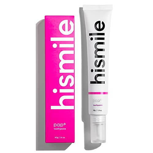 Hismile Pap+ Whitening Toothpaste - Effective Teeth Whitening Toothpaste - Peroxide Free Teeth Whitening - Sensitivity Free Whitening from Home