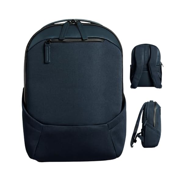 Troubadour-Apex-Compact-Backpack-30-Ultimate-Work-Travel-Laptop-Backpack-15-Padded-Laptop-Pocket-Waterproof-Lightweight-Spacious-Innovative-Pockets-Made-From-Recycled-Materials-Navy Troubadour Apex Compact Backpack 3.0 - Ultimate Work & Travel Laptop Backpack - 15" Padded Laptop Pocket - Waterproof, Lightweight, Spacious - Innovative Pockets - Made From Recycled Materials - Navy