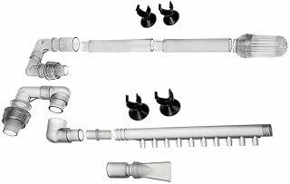 DONGKER Aquarium Water Inflow Outflow Tube,HW-603B/602B Aquarium Canister Filter Inlet Outlet for 16mm Outer Diameter/12mm Inner Diameter Aquarium Hose