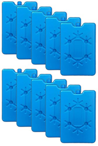 10 pieza Acumuladores 16 x 11 cm | kühlpads nevera funda camping aplicador