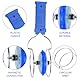 ABOHU Leuchtender Kreisel, 2 Stück Gyro-Rad Spinner Spielzeug, Magnetischer Leuchten Spinning Gyro, Schwerkraft trotzen, Magnetisches Kreisel Fidget Spielzeug für Kinder