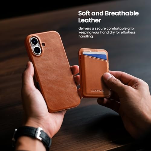 LUCKYCOIN Full Grain Cowhide Case