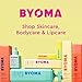 BYOMA Balancing Face Mist - pH Balanced Face Toner with Ceramides, Probiotics & Allantoin - Alcohol Free Toner Spray - Balance, Soothe & Refresh Throughout The Day - 3.38 fl. oz Bundle
