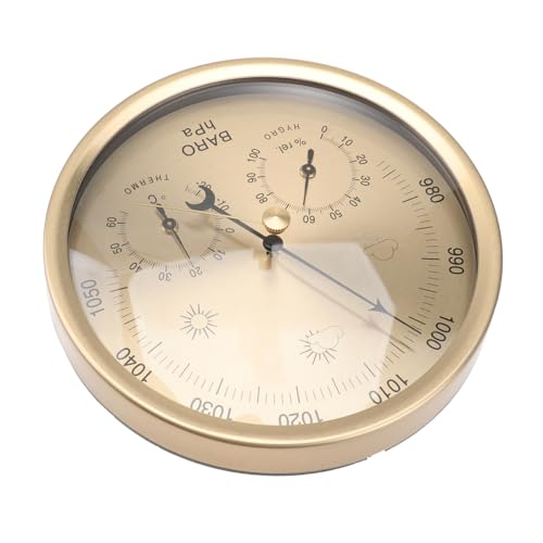 OFFSCH 3 1 Outdoor Barometer Barometric Pressure Fishing Barometer Room? Hygrometer Home Search Weather ?station Barometric ?n? Close? 3 in 1 Meter Tester Old Fashioned