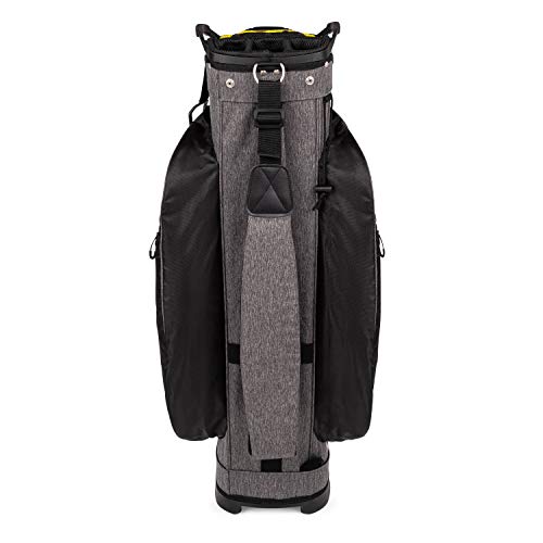 Image of Founders Club Franklin Golf Push Cart Bag -Riding Cart Bag -Full Bag Rain Cover -Secure Push Cart Base -Light Weight -15 Way Full Length Divider-External Putter Tube-Embroidery Panel