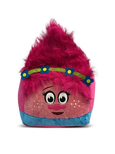 Idea Nuova Trolls Poppy 3D Bean Pouf