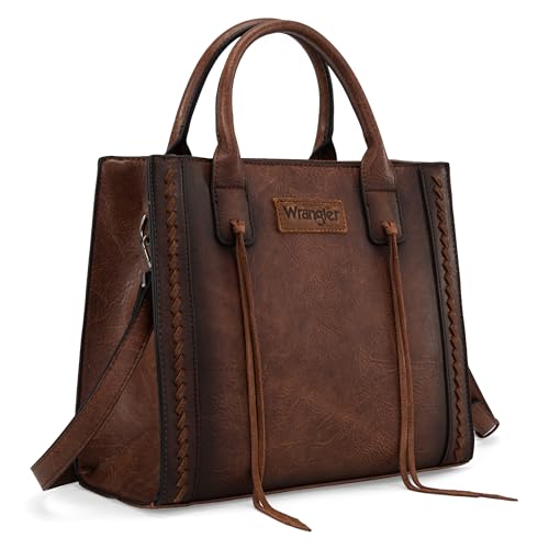 Wrangler Tote Bag for Women Western Cowhide Purse and Wallet Set - Image 6