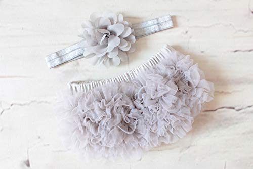 17 colors 2pcs Newborn Girls Chiffon Bloomer & Headband Set Newborn Photo Prop Baby Girl Cake Smash Outfit2