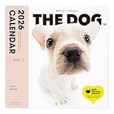 THE DOG カレンダー 2026 壁掛け ミニサイズ [フレンチ・ブルドッグ]