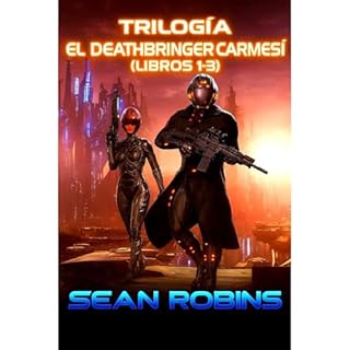 Trilogía El Deathbringer Carmesí (Libros 1–3) Audiolibro Por Sean Robins arte de portada