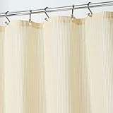 MEDIDAS PRÁCTICAS: Esta cortina para baño que protege de las salpicaduras mide 182,9 cm x 182,9 cm y, gracias a sus dimensiones, se puede colocar en una cabina de ducha así como en una bañera.