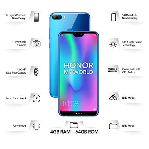 Image of Honor 9N (Blue, 4GB RAM, 64GB Storage)