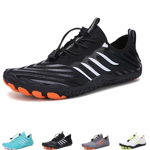 Grounded Freedom Shoes, Hike Barefoot Footwear Womens Men, Wide Toe Box Quick Dry Water Shoes Beach Sneakers