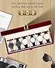 Watch Display Storage Box Jewelry Collection Case Organiser Holder for Men Wooden #5
