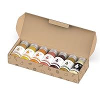 Bergblut Bio Shot Box – 7 Sorten Frucht & Gemüse Shots | Obst- und Gemüse Shots Minis für jeden Tag | Ohne Zusätze, vegan, aus biologischen Zutaten | 7 x 60ml Flaschen