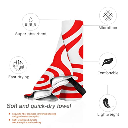 Serviette de plage à séchage rapide et super absorbante en microfibre Fire - 4