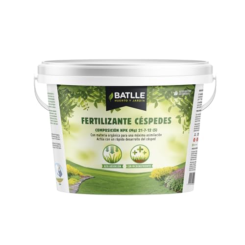 Semillas Batlle Fertilizante para Césped - Cubo 5kg