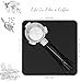 Ezebesta Coffee Tamper Mat for Portafilter - Silicone Tamping Pad -Espresso Machine Accessories (Black)