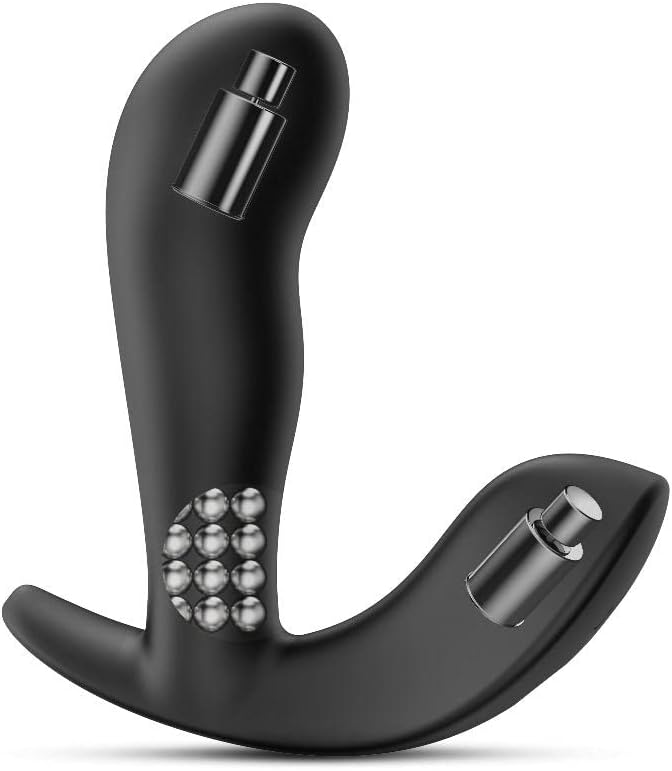 Dorcel Twist Delight Rotating Head w/Beads - Black